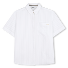Camisa ligera de tela en relieve BOSS 
                    NI&Ntilde;A