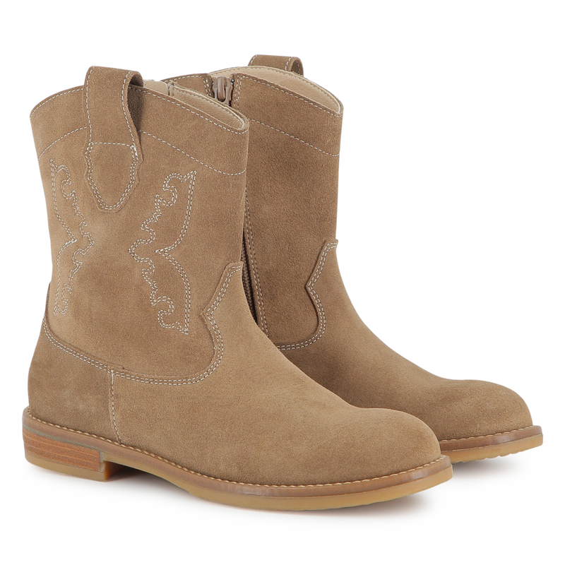 Botas vaqueras en piel de vacuno ZADIG & VOLTAIRE 
                        NI&Ntilde;A