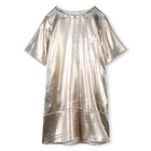 Vestido de aspecto metalizado ZADIG VOLTAIRE 
                    NI&Ntilde;A