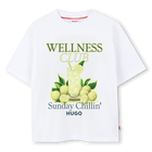 Camiseta de manga corta HUGO 
                    NI&Ntilde;O