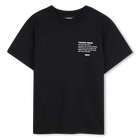 Camiseta de manga corta, NEGRO, hi-res