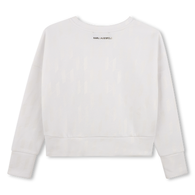 Sudadera de manga larga KARL LAGERFELD KIDS NI&Ntilde;A