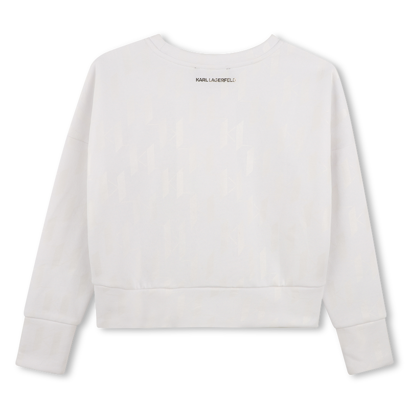 Sudadera de manga larga KARL LAGERFELD KIDS 
                        NI&Ntilde;A