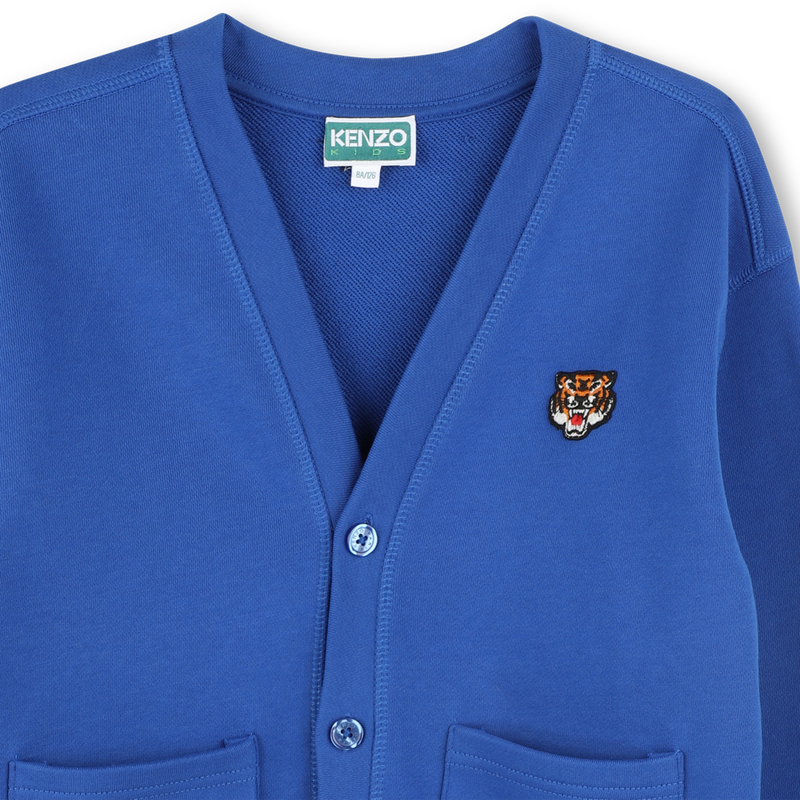 Sudadera de mulet&oacute;n de algod&oacute;n KENZO KIDS 
                        UNISEXO