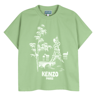 CAMISETA DE MANGA CORTA KENZO KIDS UNISEXO