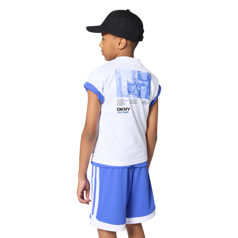 PANTALONES CORTOS LARGOS DKNY 
                        UNISEXO