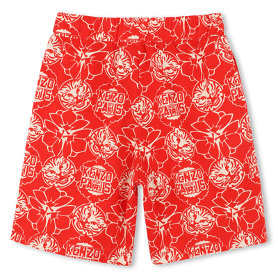 Bermudas con estampado japon&eacute;s KENZO KIDS NI&Ntilde;O