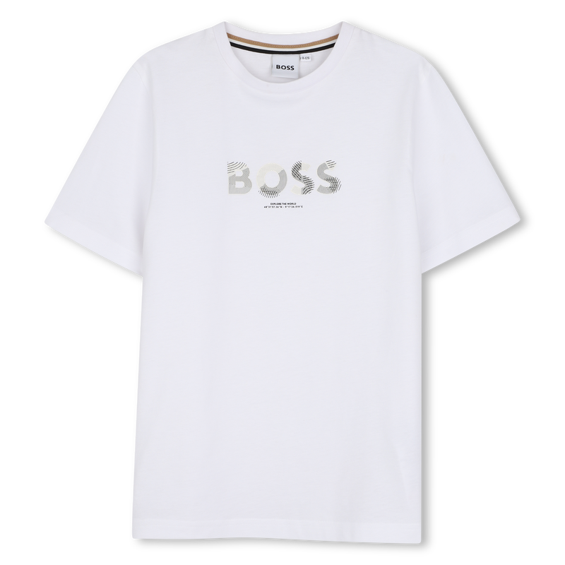 Camiseta de mangas cortas BOSS 
                        NI&Ntilde;O