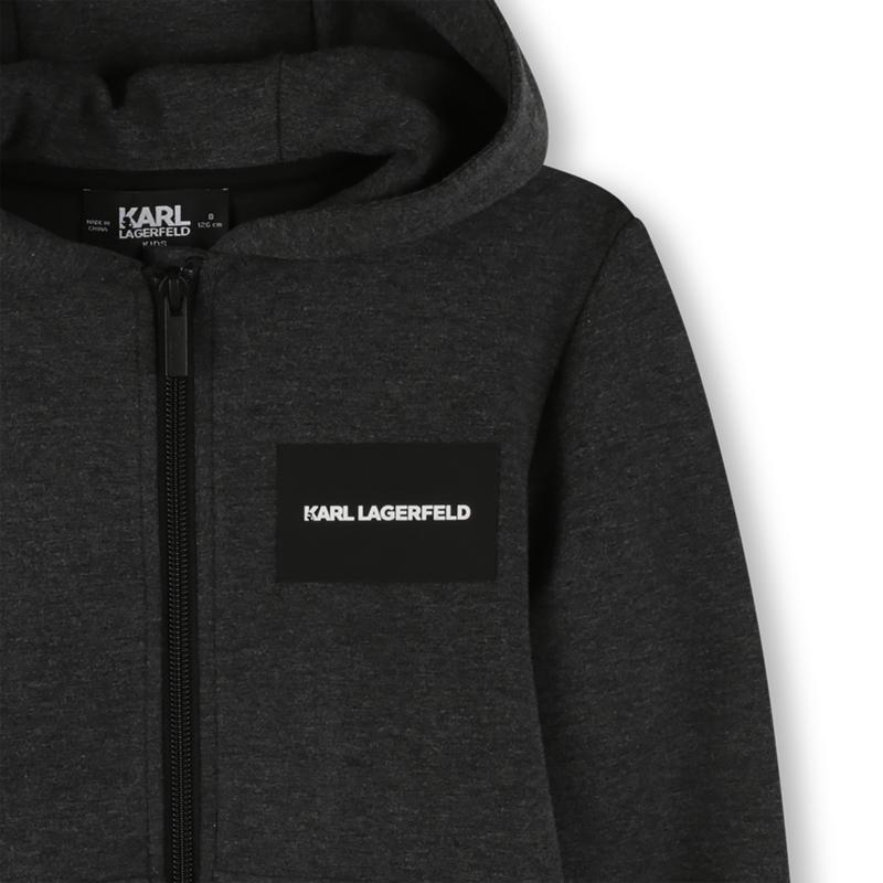 Sudadera con capucha KARL LAGERFELD KIDS 
                        NI&Ntilde;O