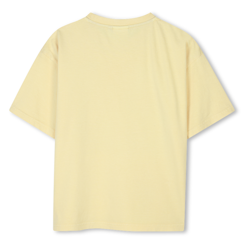 Camiseta de algod&oacute;n deste&ntilde;ida HUGO 
                        NI&Ntilde;O