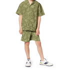 Camisa de popelina de algod&oacute;n BOSS 
                    NI&Ntilde;O