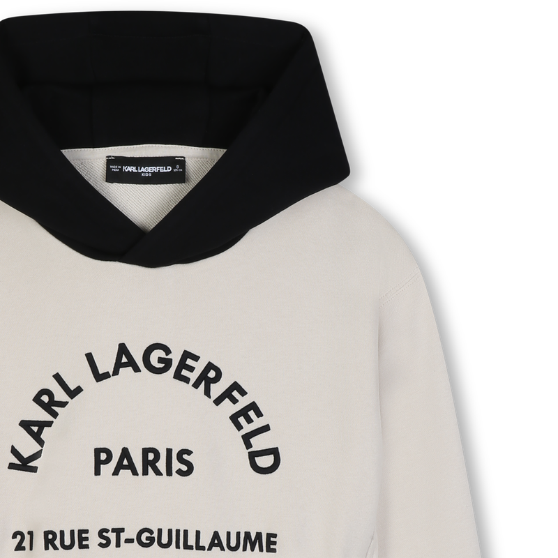 Sudadera con capucha KARL LAGERFELD KIDS 
                        NI&Ntilde;O