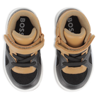 Zapatillas con cordones el&aacute;sticos BOSS 
                    NI&Ntilde;O