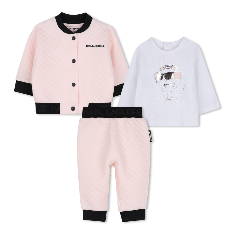 Conjunto de ch&aacute;ndal KARL LAGERFELD KIDS 
                        NI&Ntilde;A