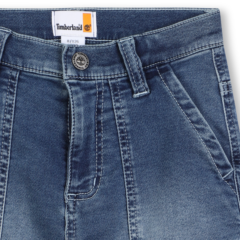 Bermudas vaqueras el&aacute;sticas TIMBERLAND 
                        NI&Ntilde;O