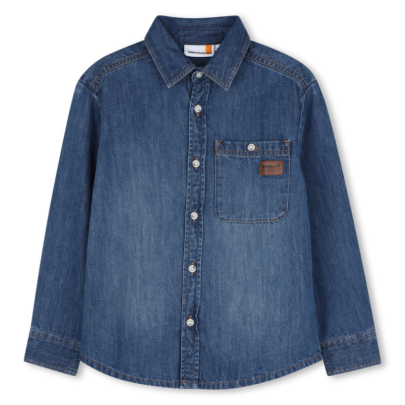 Camisa de mangas largas TIMBERLAND 
                        NI&Ntilde;O