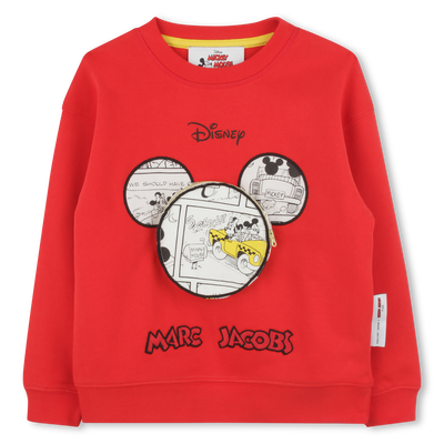 Sudadera de muletón de algodón MARC JACOBS NIÑO