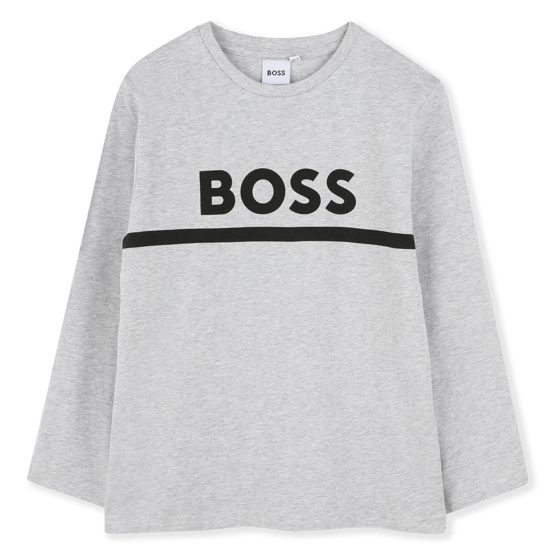 CAMISETA DE MANGA LARGA BOSS 
                        NI&Ntilde;O