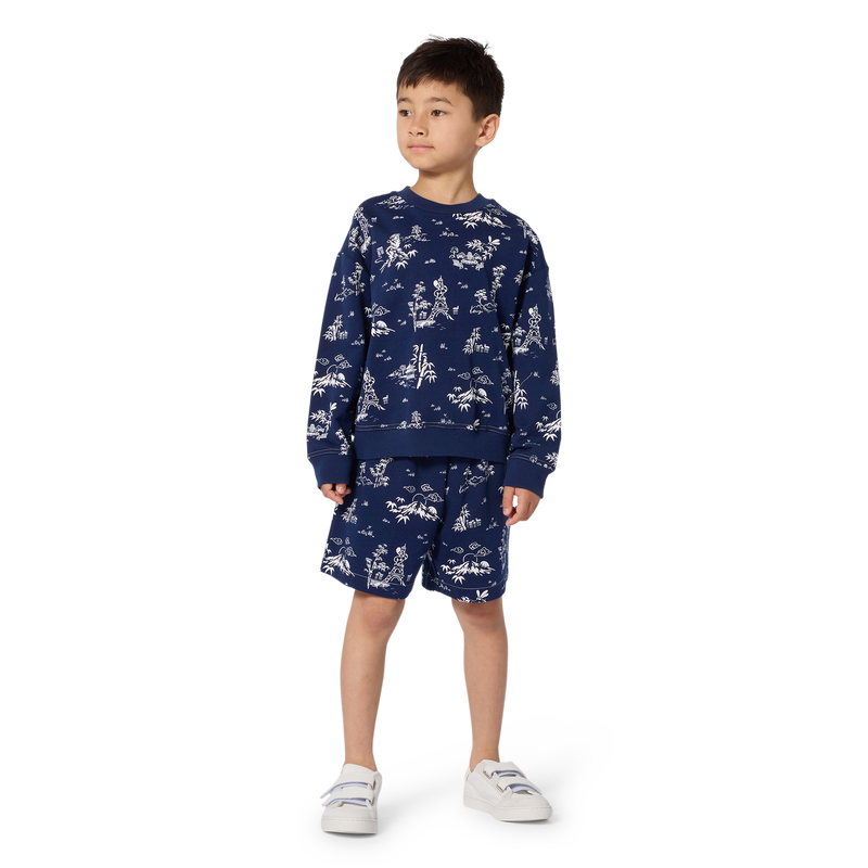 Sudadera fleece KENZO KIDS 
                        NI&Ntilde;O