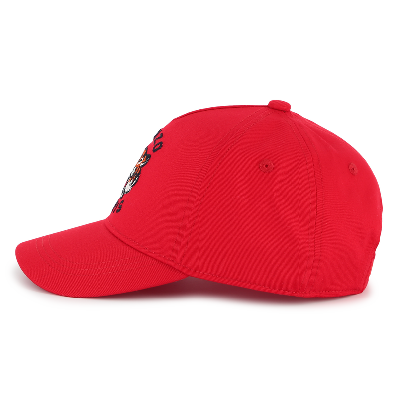Gorra de algod&oacute;n bordada KENZO KIDS 
                        UNISEXO