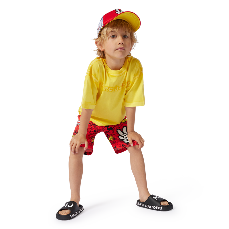 Camiseta de algod&oacute;n bordada MARC JACOBS 
                        UNISEXO