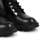 Botines de cuero DKNY 
                    NI&Ntilde;A