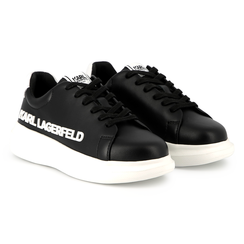 Zapatillas de cuero KARL LAGERFELD KIDS 
                        UNISEXO