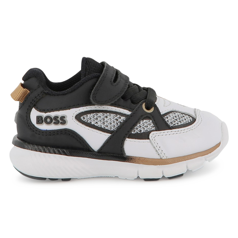 Zapatillas con cordones el&aacute;sticos BOSS 
                        NI&Ntilde;O