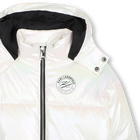 Chaqueta acolchada con capucha KARL LAGERFELD KIDS 
                    NI&Ntilde;A
