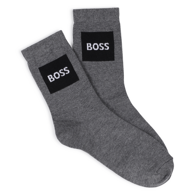 JUEGO DE 3 PARES DE CALCETINES BOSS 
                        NI&Ntilde;O