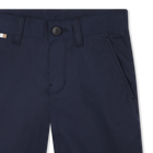 Bermudas corte chino con forro BOSS 
                    NI&Ntilde;O