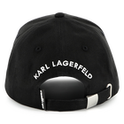 Gorra ajustable de algod&oacute;n KARL LAGERFELD KIDS 
                    NI&Ntilde;O