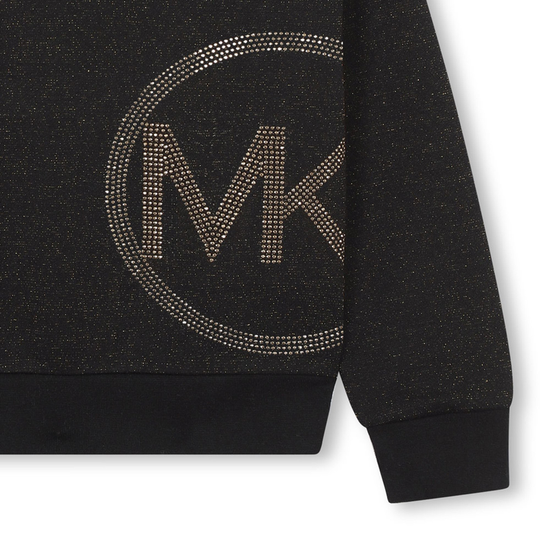 Sudadera de mulet&oacute;n y capucha MICHAEL KORS 
                        NI&Ntilde;A