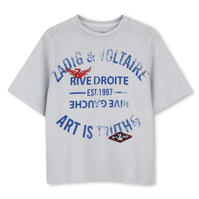 Camiseta de mangas cortas ZADIG & VOLTAIRE NI&Ntilde;O