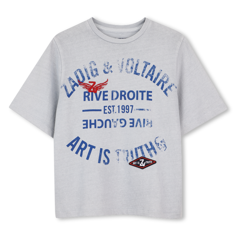 Camiseta de mangas cortas ZADIG & VOLTAIRE 
                        NI&Ntilde;O