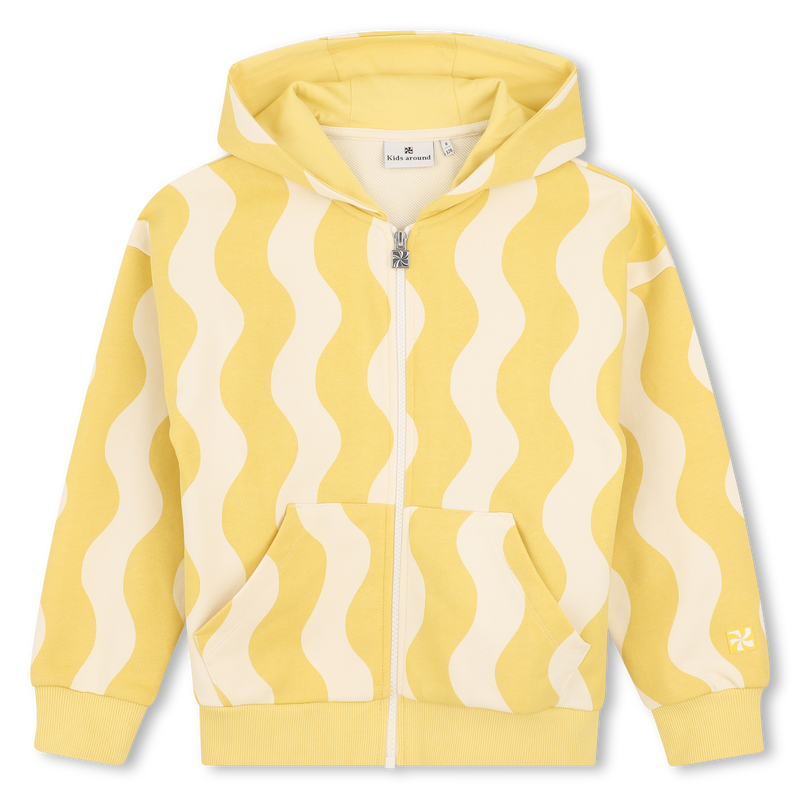 SUDADERA CON CAPUCHA CON CREMALLERA KIDS AROUND 
                        NI&Ntilde;O