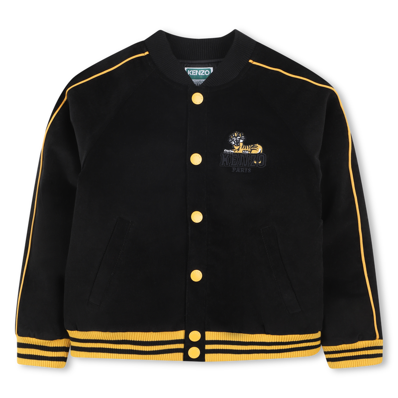 Cazadora bomber de terciopelo KENZO KIDS 
                        UNISEXO