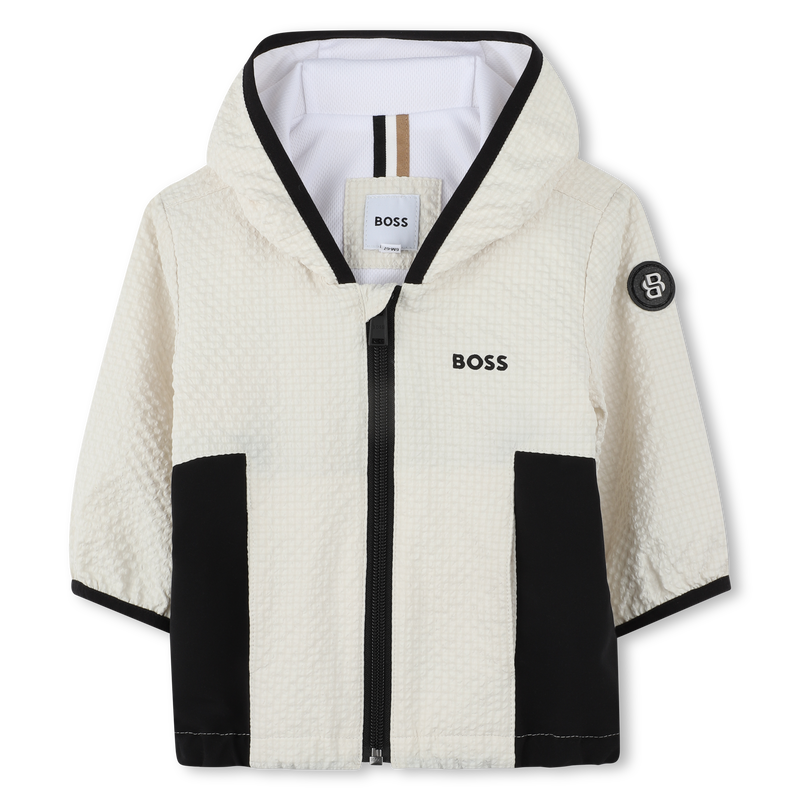Cortavientos con capucha BOSS 
                        NI&Ntilde;O