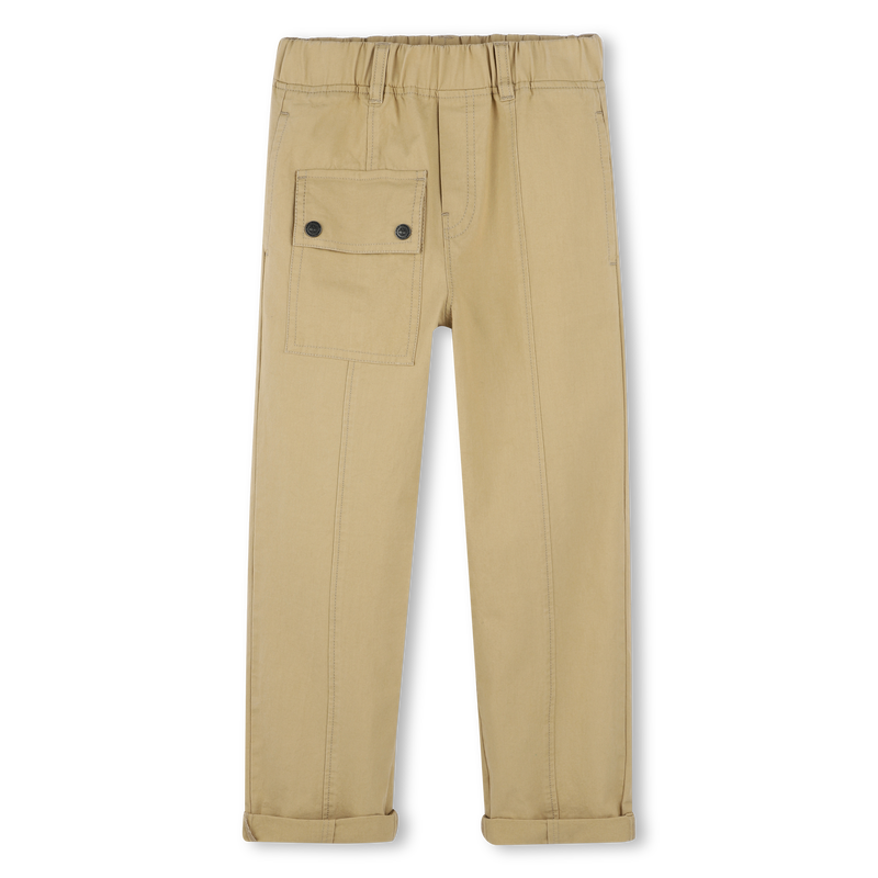 Pantal&oacute;n cargo de gabardina TIMBERLAND 
                        NI&Ntilde;O
