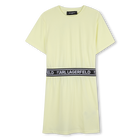 Vestido camiseta, CERA AMARILLA, hi-res