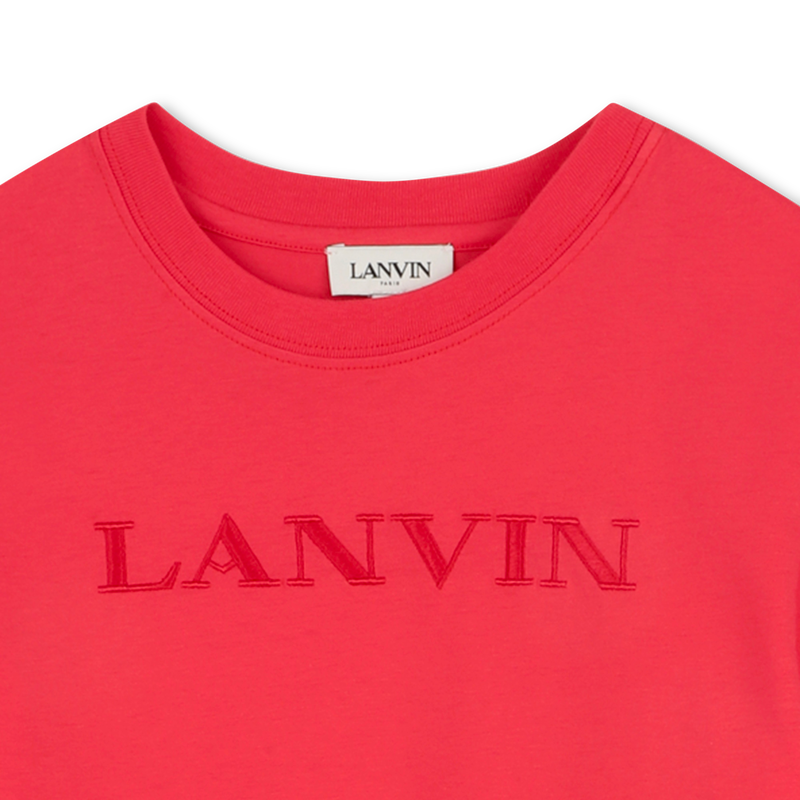 VESTIDO CAMISETA LANVIN 
                        NI&Ntilde;A
