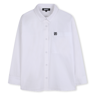 CAMISA DE MANGA LARGA DKNY UNISEXO