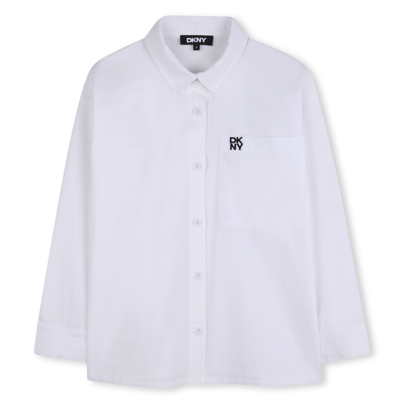 CAMISA DE MANGA LARGA DKNY 
                        UNISEXO