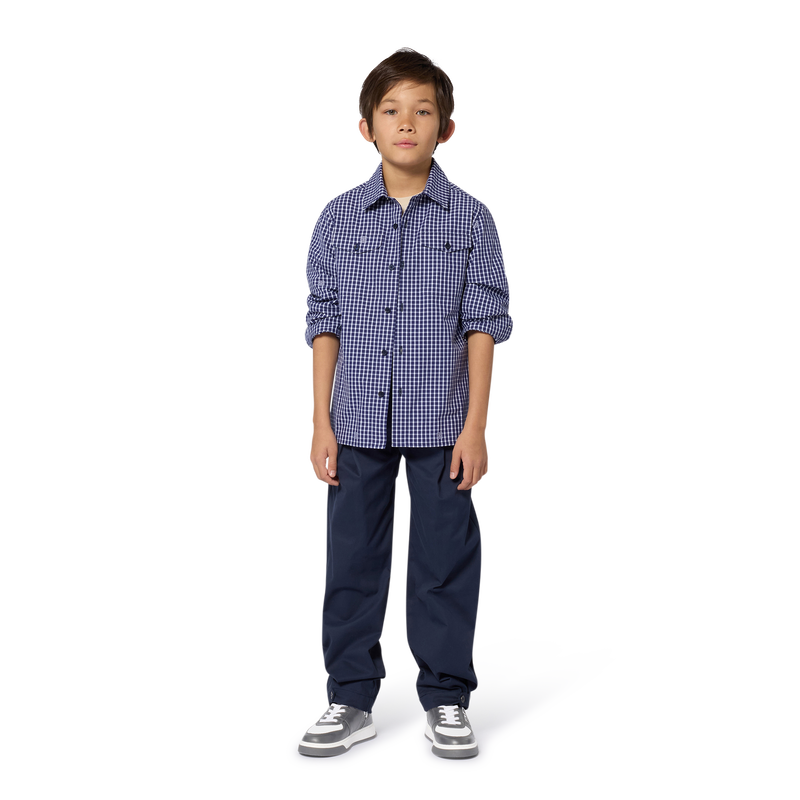 Camisa de jacquard de algod&oacute;n GIVENCHY 
                        NI&Ntilde;O