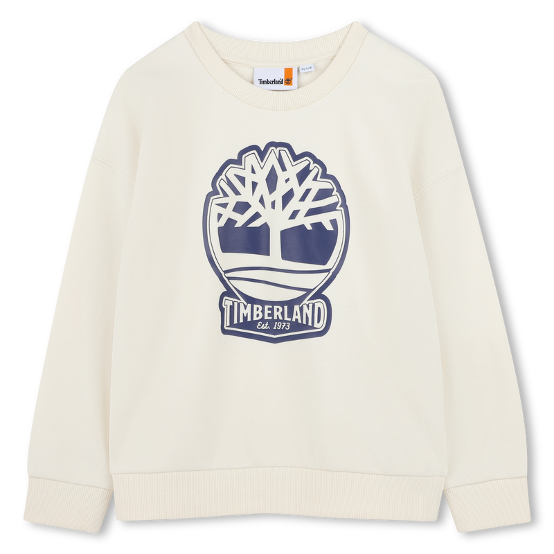 Sudadera con logo estampado TIMBERLAND 
                        NI&Ntilde;O