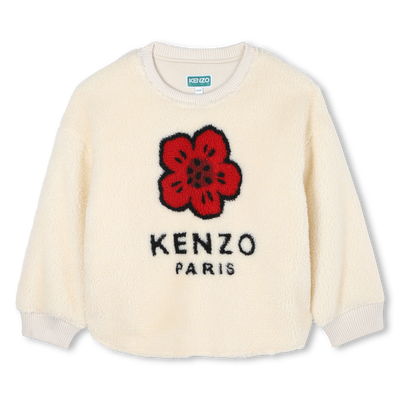 Sudadera de vell&oacute;n esponjoso KENZO KIDS NI&Ntilde;A