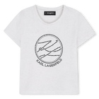 Camiseta de manga corta KARL LAGERFELD KIDS 
                    NI&Ntilde;A