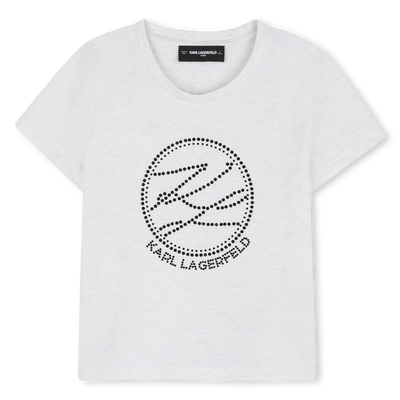 CAMISETA DE MANGA CORTA KARL LAGERFELD KIDS NI&Ntilde;A