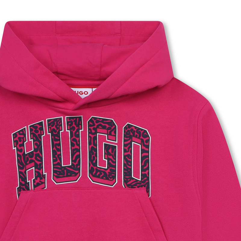 Sudadera de mulet&oacute;n HUGO 
                        NI&Ntilde;A