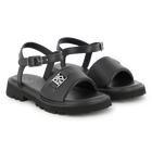 Sandalias de piel de cordero DKNY 
                    NI&Ntilde;A